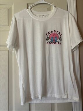 White Graphic Tee
